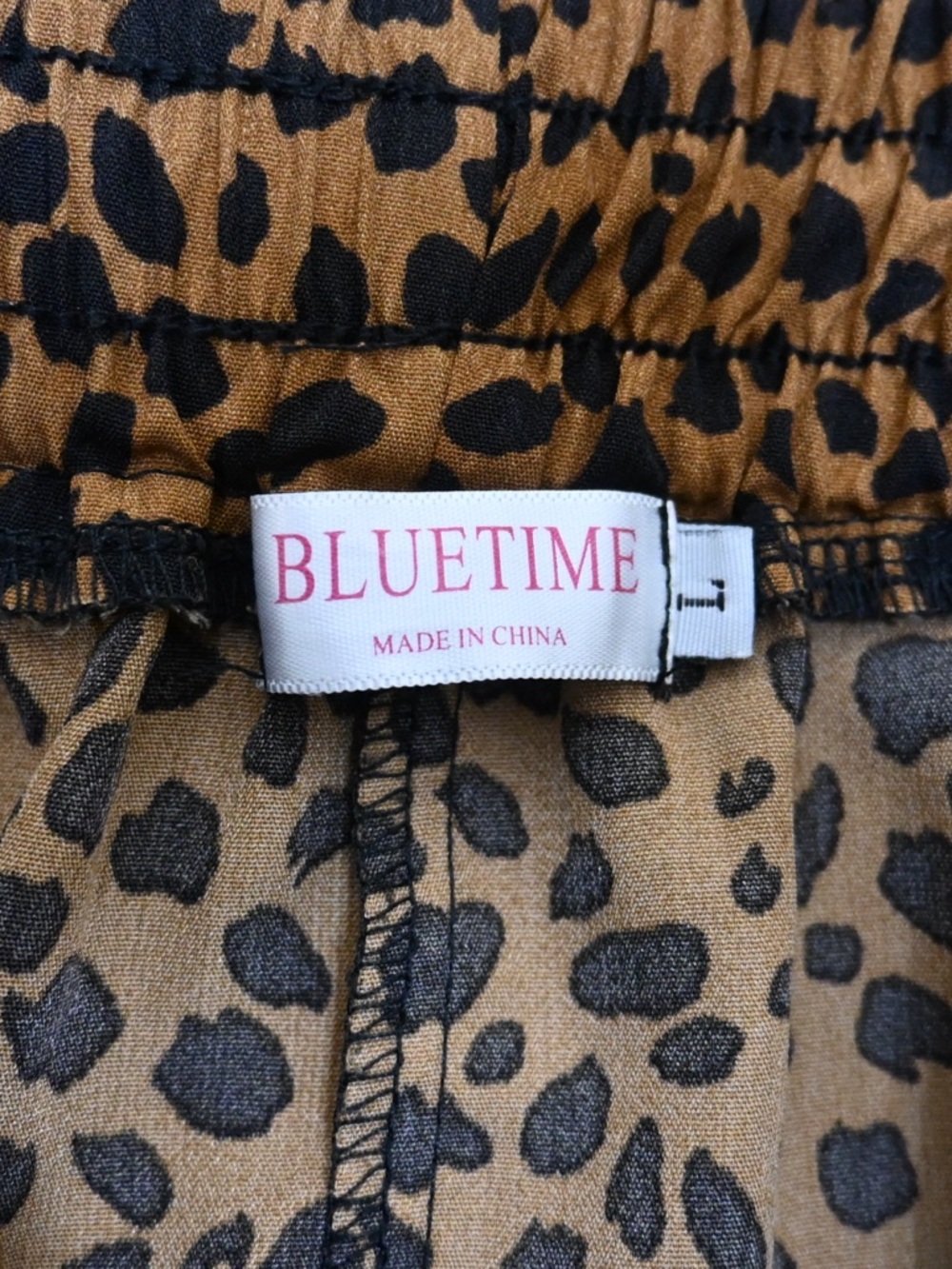 BlueTime Women's L Animal Print Maxi Skirt - Picture 6 of 7